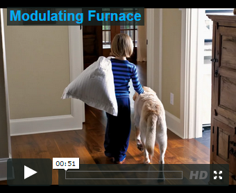 Video explaining the benefits of a modulating furnace technology